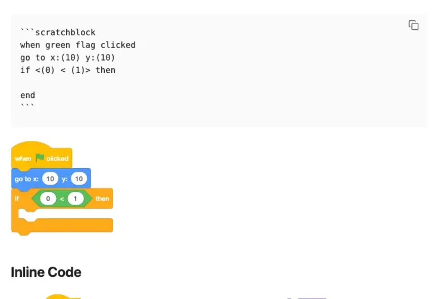 Scratchblocks for Obsidian